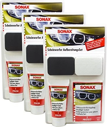 Sonax Scheinwerfer AufbereitungsSet 75ml für 15€ (-7%)