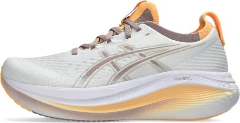 Asics Gel-Nimbus 27 white/fawn (Damen) für 96€ (-8%)