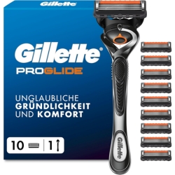 Gillette Fusion5 Proglide Rasierer Herren inkl. 10 Erstazklingen für 22€ (-32%)