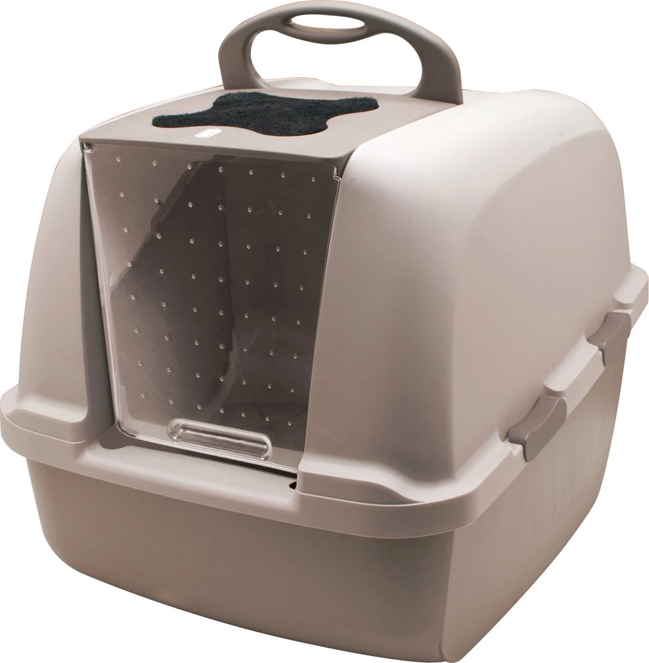 Catit Katzentoilette mit Dach, jumbo, beige für 27€ (-20%)