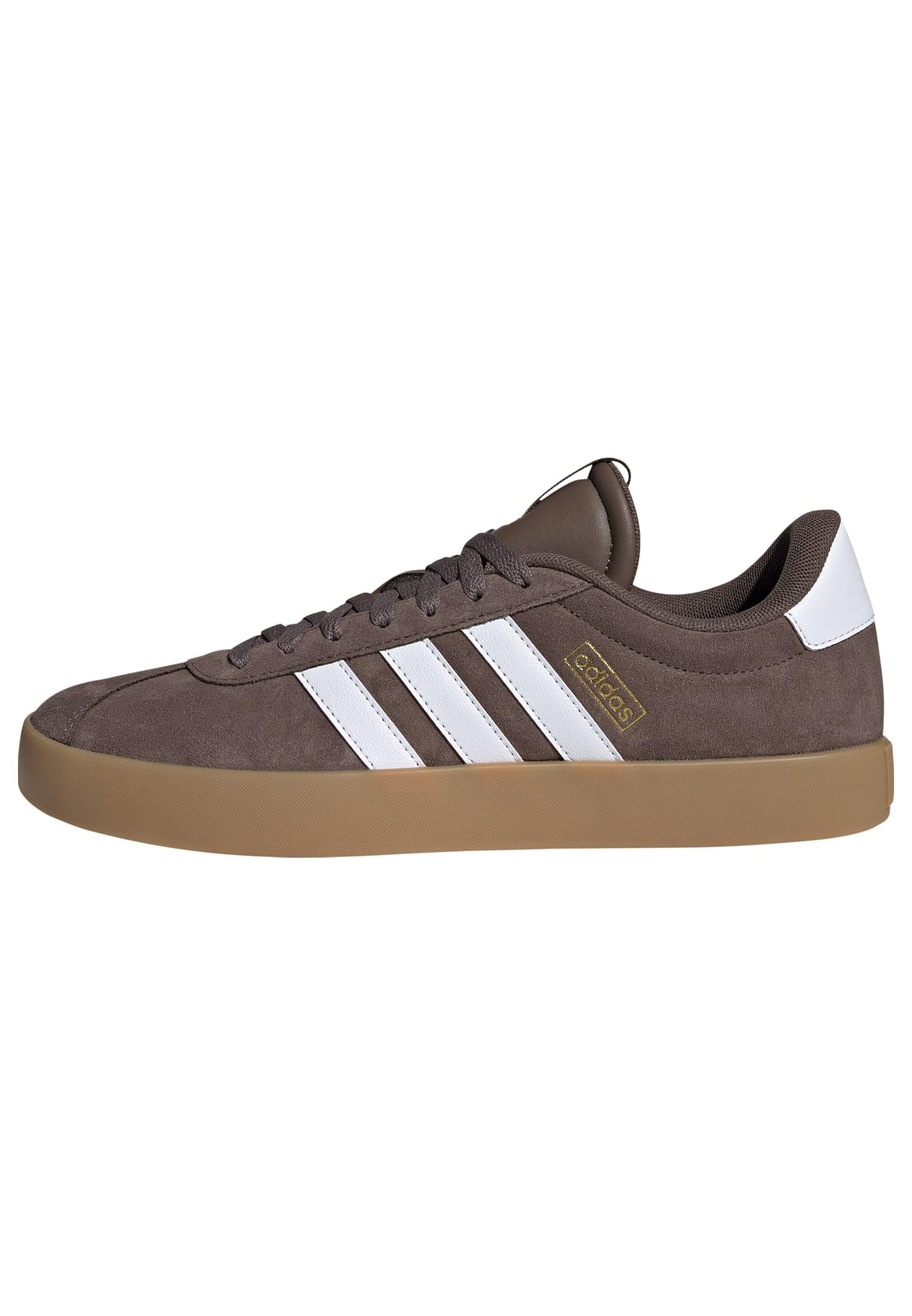 Adidas VL Court 3.0 Sneaker (Wildleder, Earth Strata / Cloud White / Gold Metallic) – Versand, sehr breite Größenauswahl für 38€ (-27%)