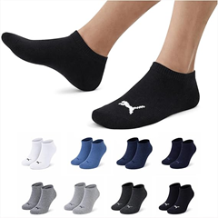 10 Paar PUMA Sneaker Socken (Unisex, Baumwolle) für 20€ (-17%)