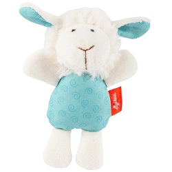 sigikid Rassel-Greifling Schaf (13 cm, maschinenwaschbar, ab 3 Monaten) für 5€ (-48%)