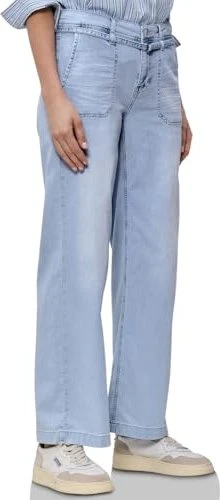 Street One Wide Leg im Bleached-Look Jeans ultra bleach random (Damen) für 52€ (-11%)