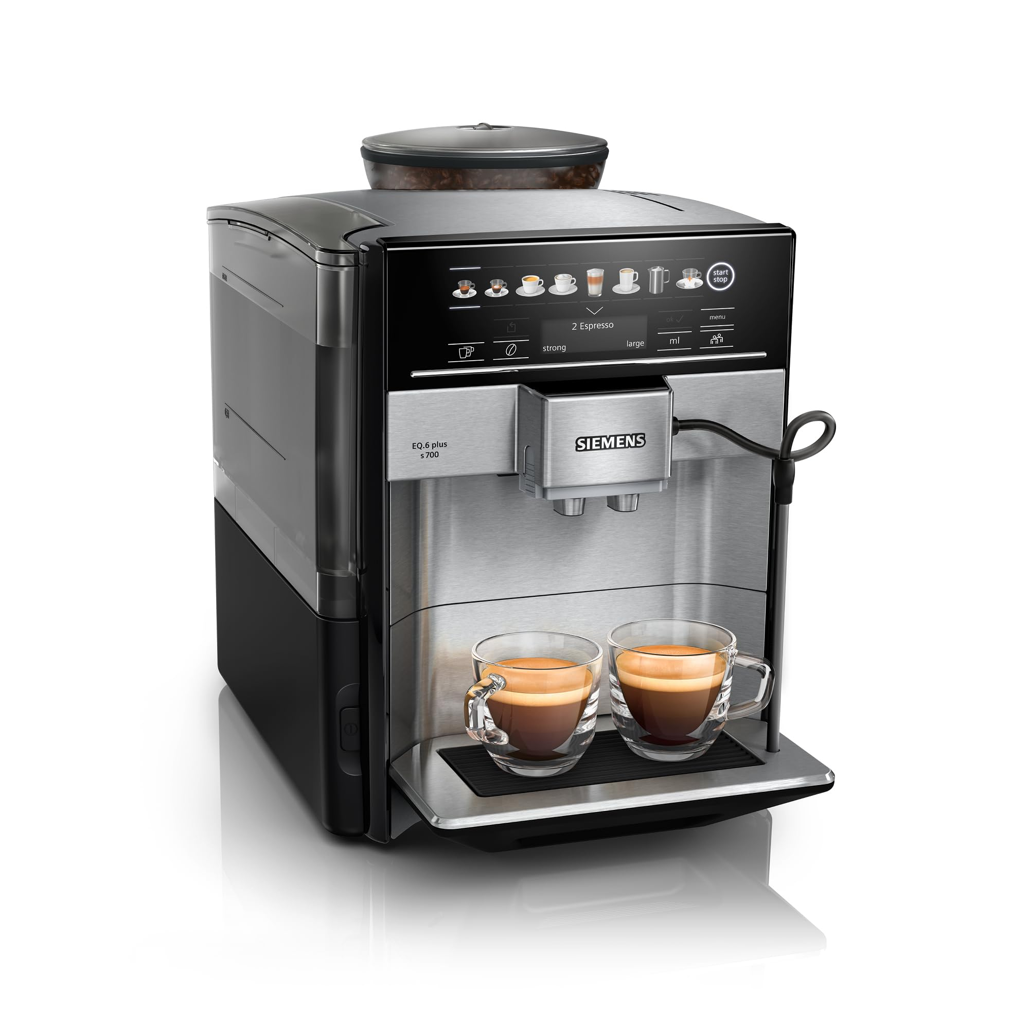Siemens Kaffeevollautomat EQ6 plus s700 bei Amazon früh zum Bestpreis für 580€ (-3%)
