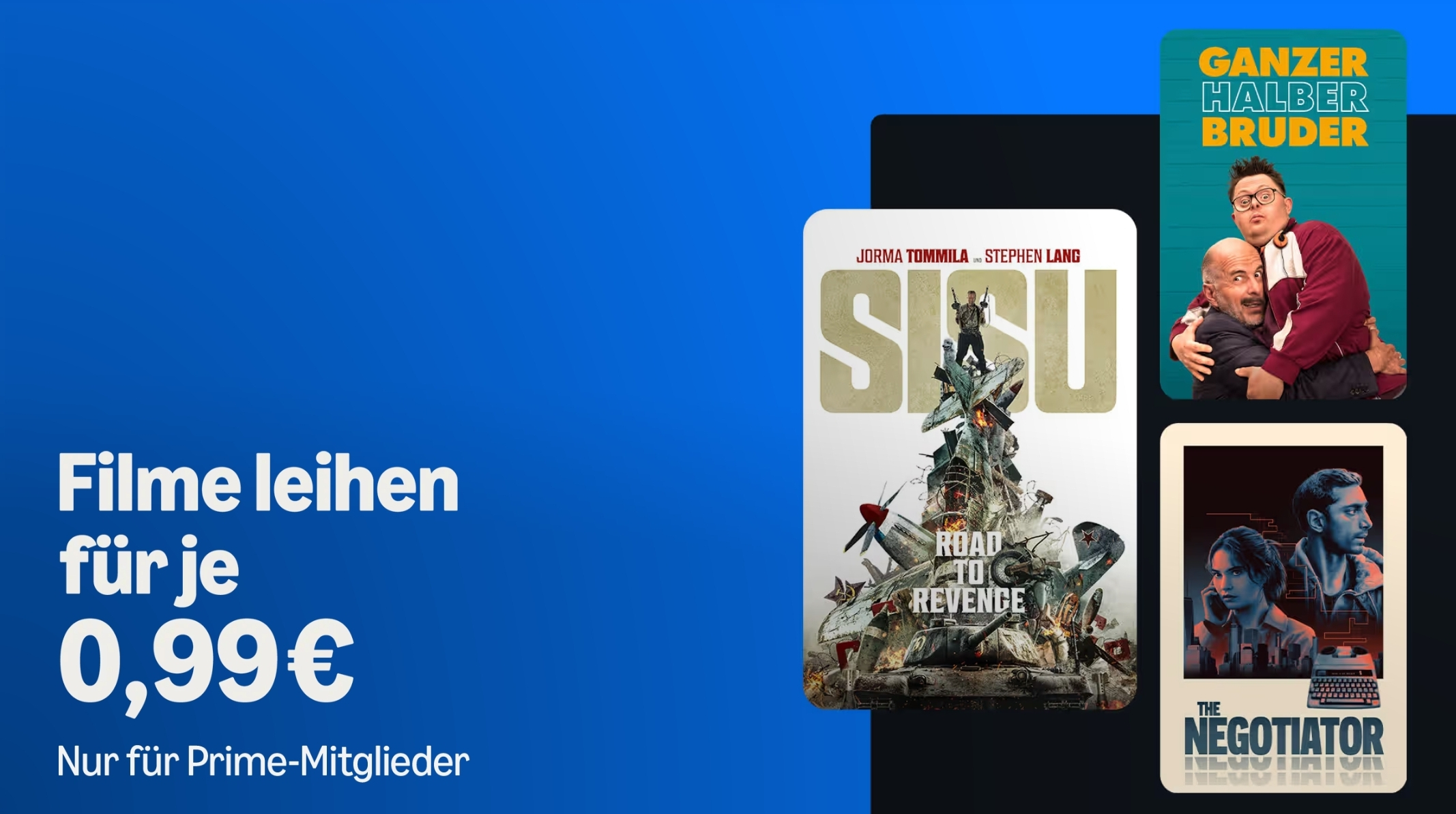( VIDEO) Filme leihen – The Smashing Machine, Marco, Sisu 2, The Negotiator, Black Phone 2, Good Fortune, The Huntress für 1€ (-75%)