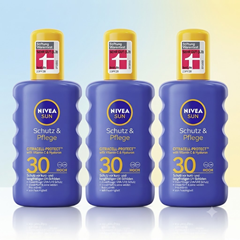 NIVEA SUN Sonnenspray LSF 30 (200 ml): 3 Flaschen