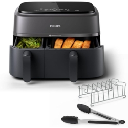 Philips Airfryer 3000 Series Dual Basket (9L) + Frühstücks-Set für 130€ (-13%)