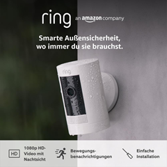 Ring Stick Up Cam Battery (1080p HD, Akku) für 45€ (-10%)