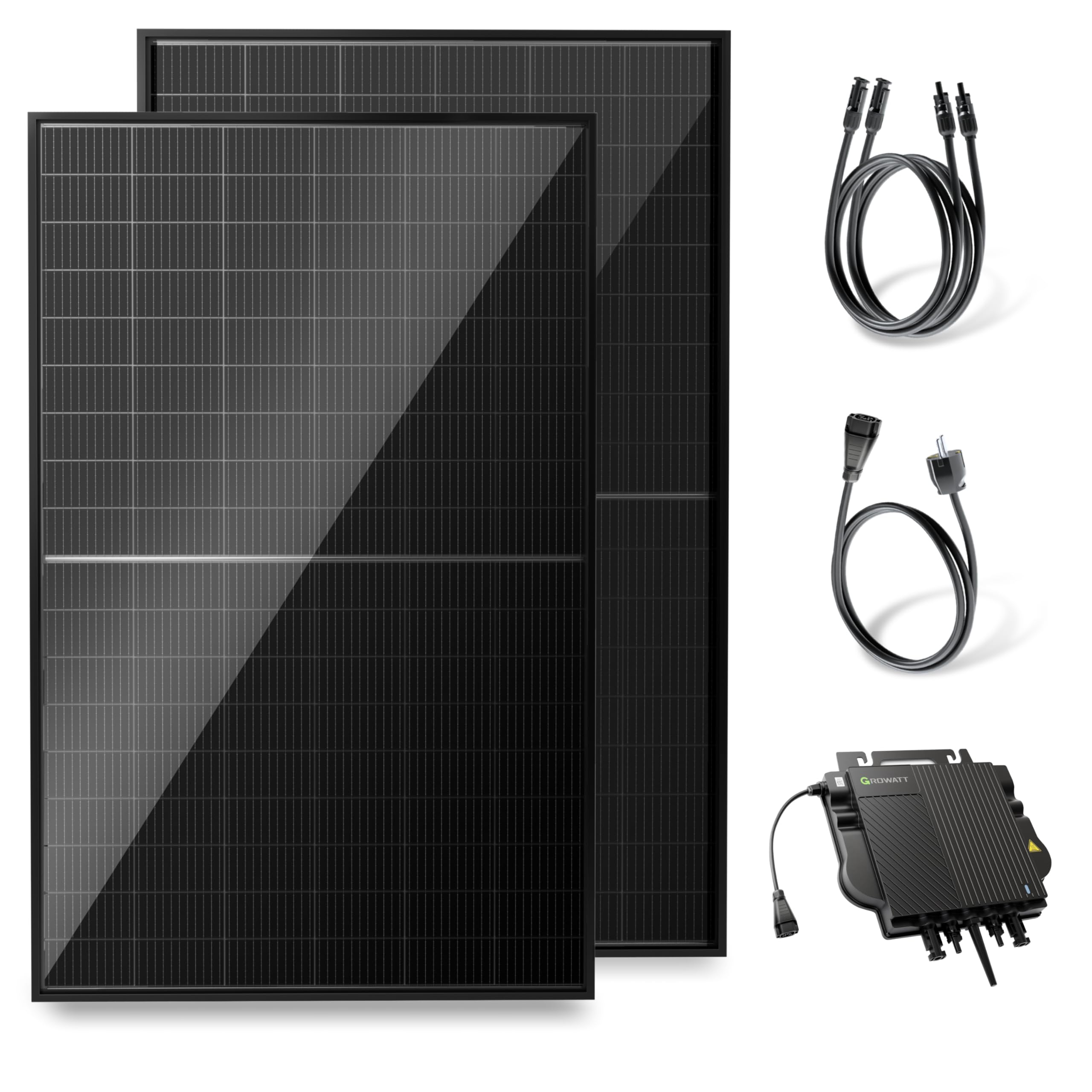 1000W Balkonkraftwerk – 800 Watt Wechselrichter – 3m Kabel – Gratis Versand für 247€ (-23%)