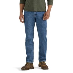 Wrangler Authentics Classic Regular Jeans (Herren, Stonewash)