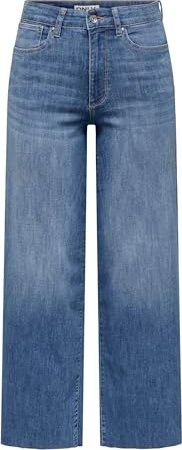 ONLY Madison High Wide Jeans medium blue denim (Damen) für 15€ (-19%)