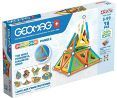 Geomag Supercolor Panels (78 Teile, 100% Recycelt) für 20€ (-32%)