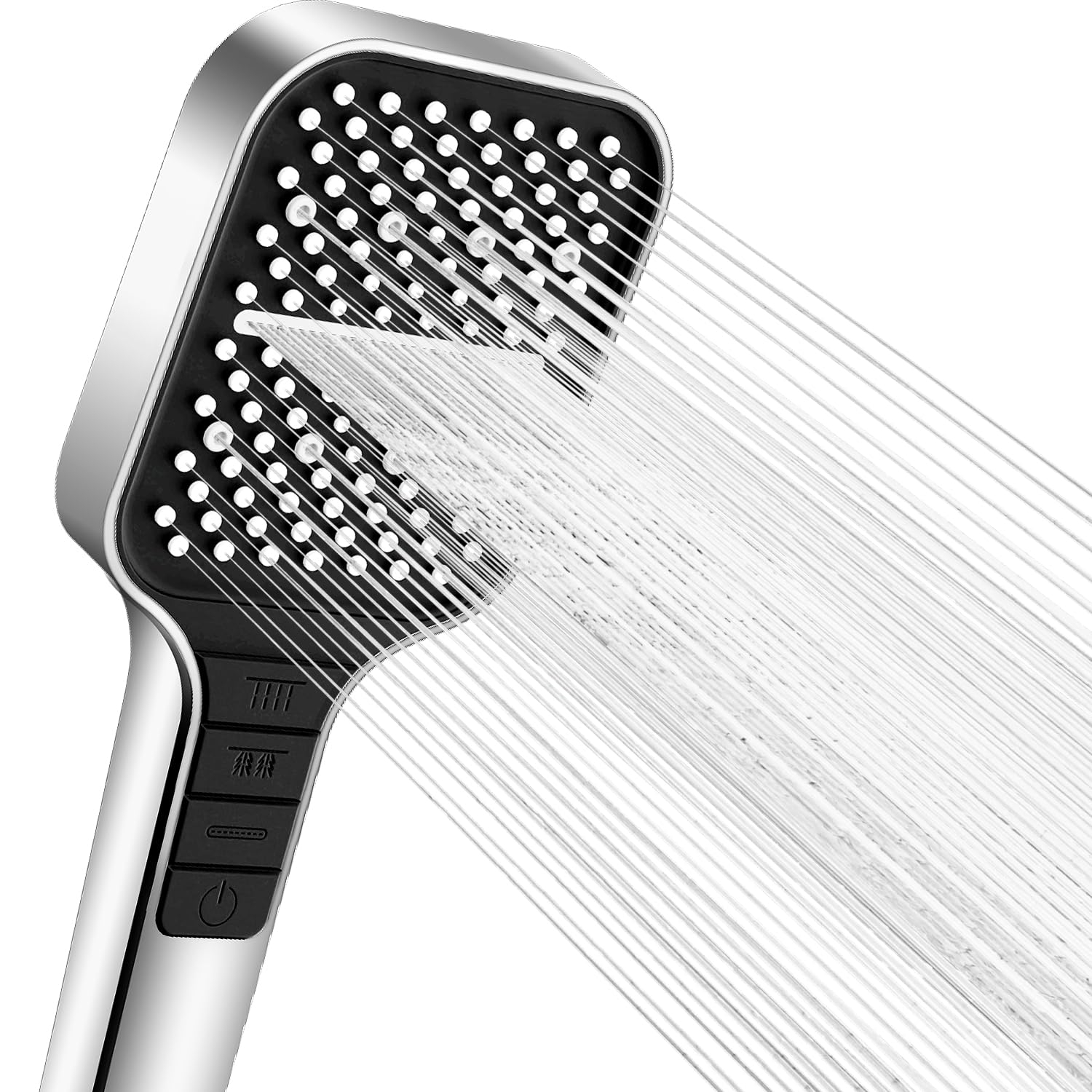 VEHHE Duschkopf Wassersparend, 7 Strahlarten für 12€ (-40%)