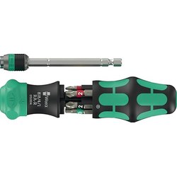 Wera Kraftform Kompakt 20 RA-R Ratschenschraubendreher 6-teilig (Bit-Magazin)
