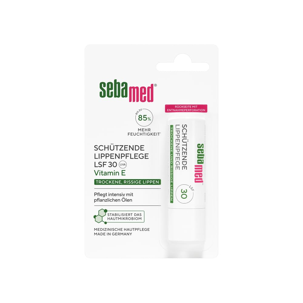 wieder da: Sebamed schützende Lippenpflege, Lippenpflegestift mit Lichtschutzfaktor 30 für 1€ (-54%)