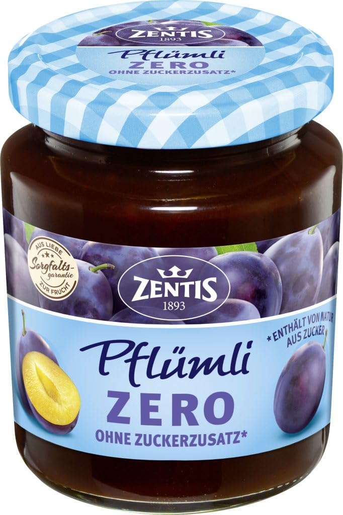 Zentis Aachener Pflümli ZERO fruchtig-würziger Pflaumenaufstrich ohne Zuckerzusatz, 175g für 2€ (-18%)