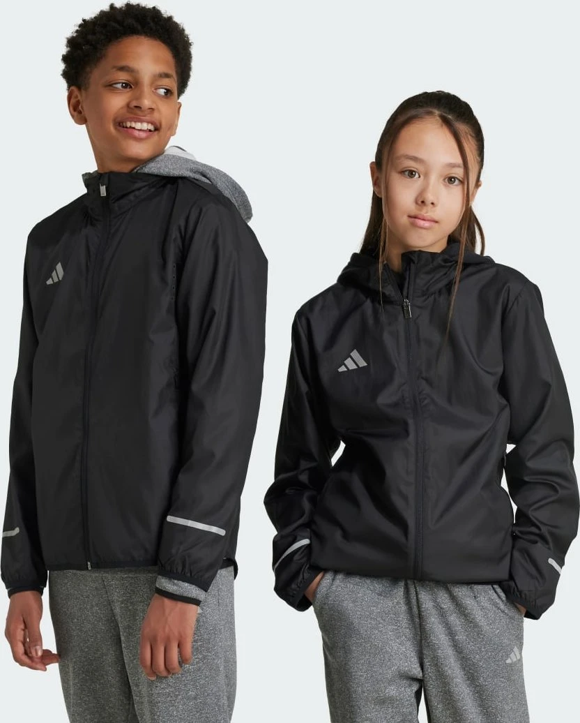adidas Team Wind.RDY Funktionsjacke black/reflective silver (Junior) für 19€ (-15%)