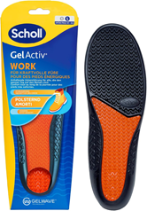 Scholl GelActiv Work Einlegesohlen für 8€ (-43%)