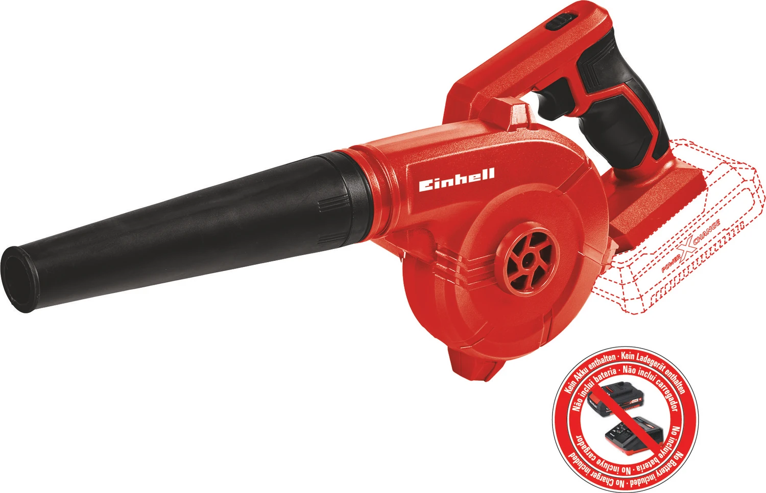 Einhell Expert TE-CB 18/180 Li Akku-Laubbläser solo für 31€ (-6%)