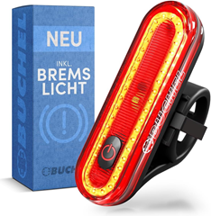 Büchel LED Fahrrad-Rücklicht (Bremslicht, USB-C, StVZO) für 20€ (-27%)