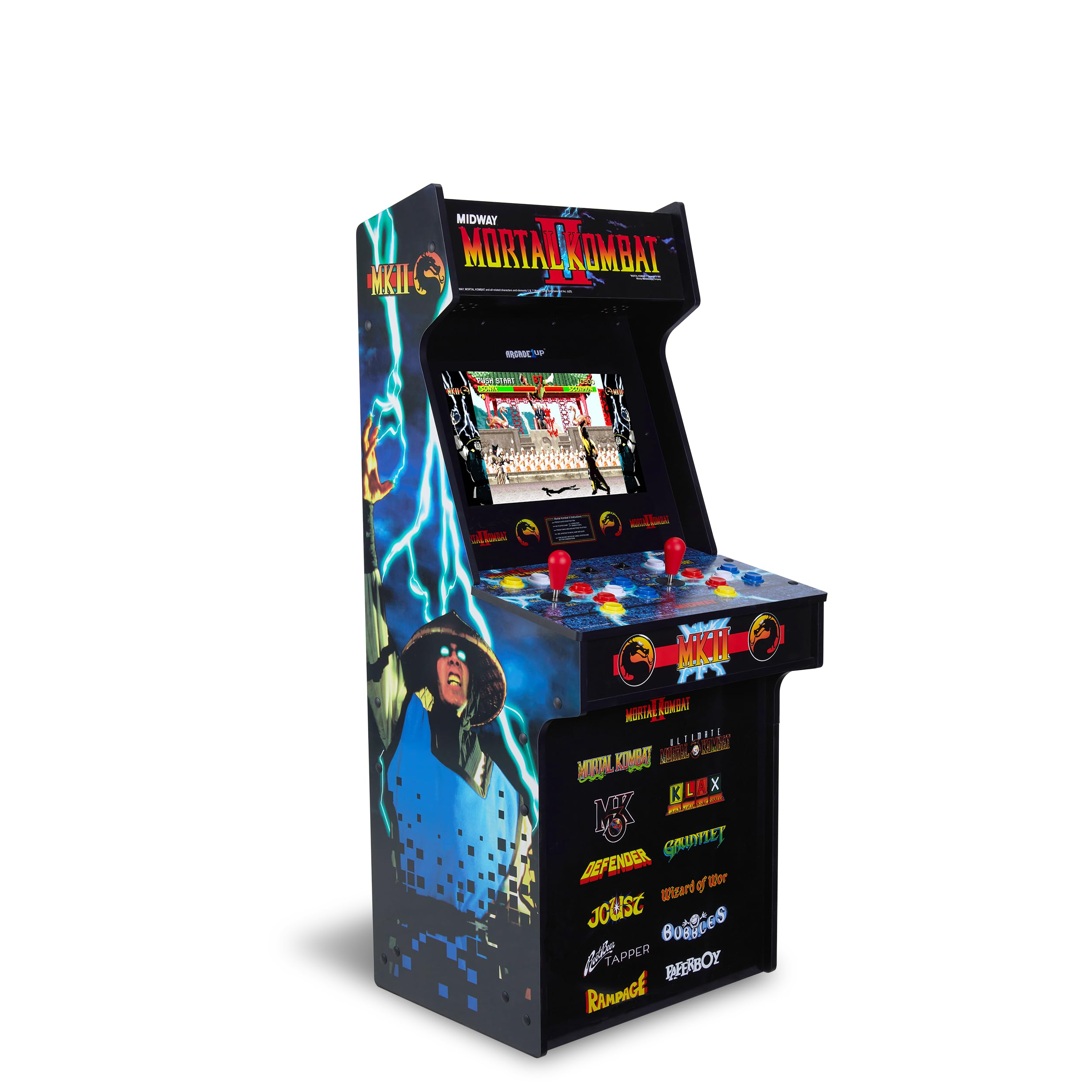 (Amazon @SpreetailDE) Arcade1Up MORTAL KOMBAT II Classic SE (Slim Edition) – Arcade Automat -13 Spiele vorinstalliert für 295€ (-19%)