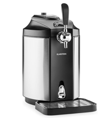 Klarstein Skal Bierzapfanlage (5L Fässer, Kühlung 2-12°C, Edelstahl) für 119€ (-15%)