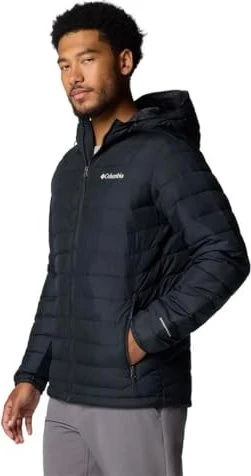 Columbia Powder Lite II Hooded Insulated Jacke schwarz (Herren) für 43€ (-13%)