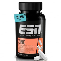ESN Zinc 120 Kapseln (25 mg Zinkbisglycinat, vegan)
