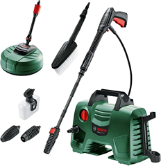 Bosch Hochdruckreiniger EasyAquatak 120 Premium Kit (120 bar, inkl. Terrassenreiniger & Zubehör) für 100€ (-19%)