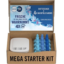 Febreze 3Volution Starter-Kit Aprilfrisch + 4 Nachfüller für 14€ (-27%)