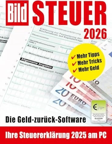 Bild Steuer 2026, ESD (deutsch) (PC) für 11€ (-21%)
