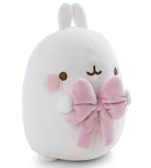 NICI Molang Kuscheltier mit Schleife (24cm, weicher Plüsch) für 14€ (-43%)