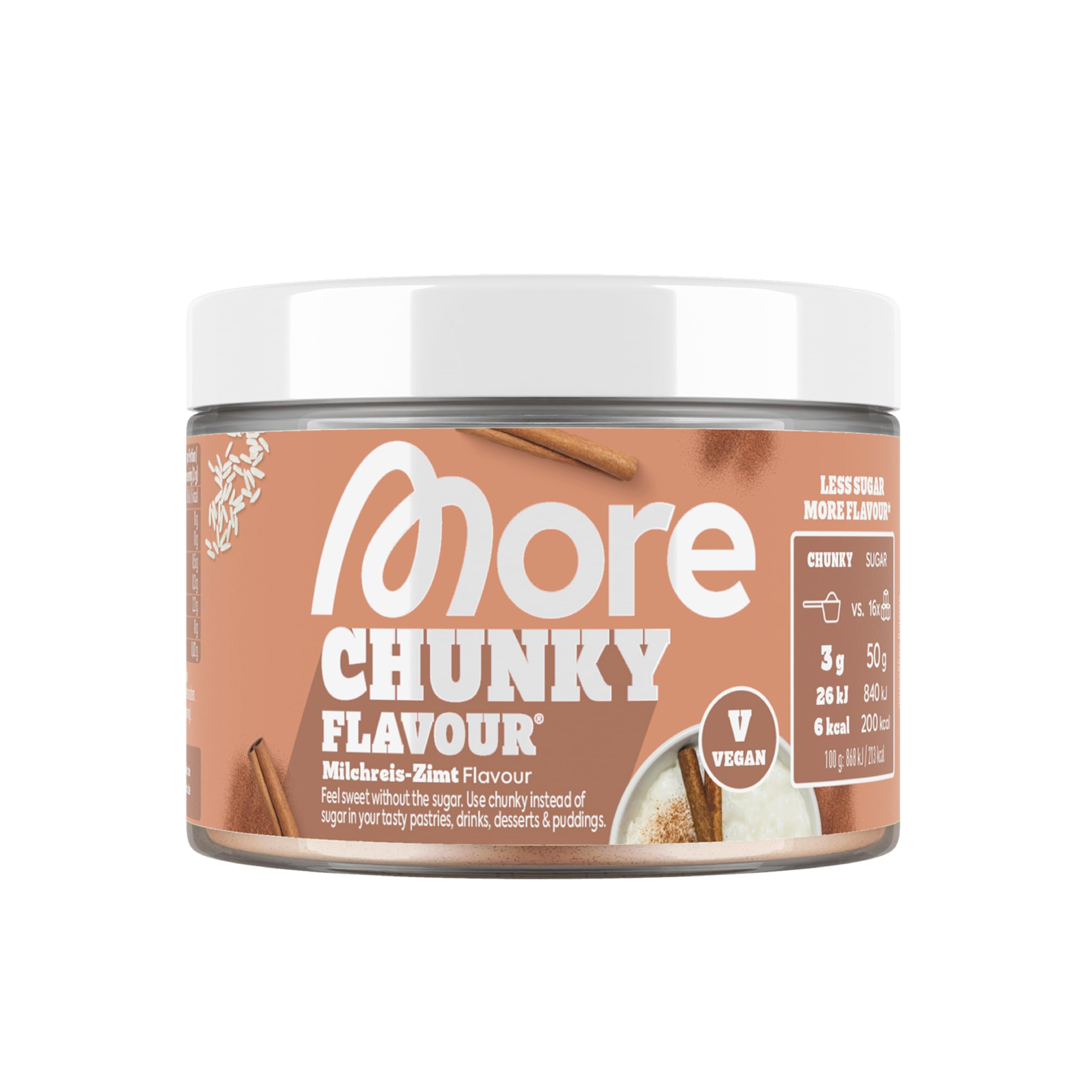 MORE Chunky Flavour 150g für 9€ (-26%)