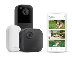 Blink Outdoor 4 + Videotürklingel + Sync-Modul