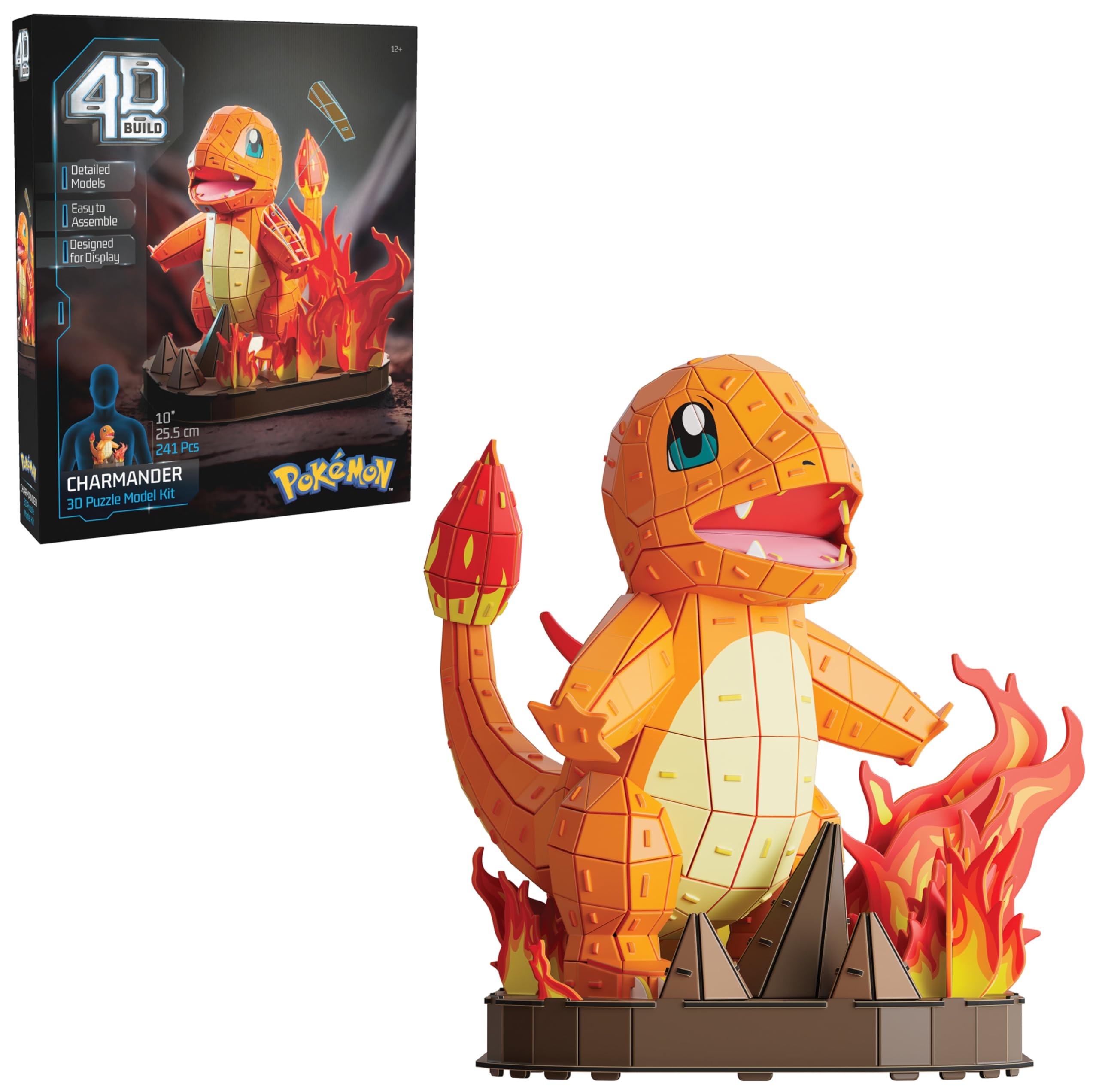 Spin Master 4D Build Pokémon Glumanda Puzzle für 16€ (-34%)