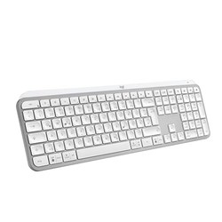 Logitech MX Keys S kabellose Tastatur (Hellgrau, QWERTZ)