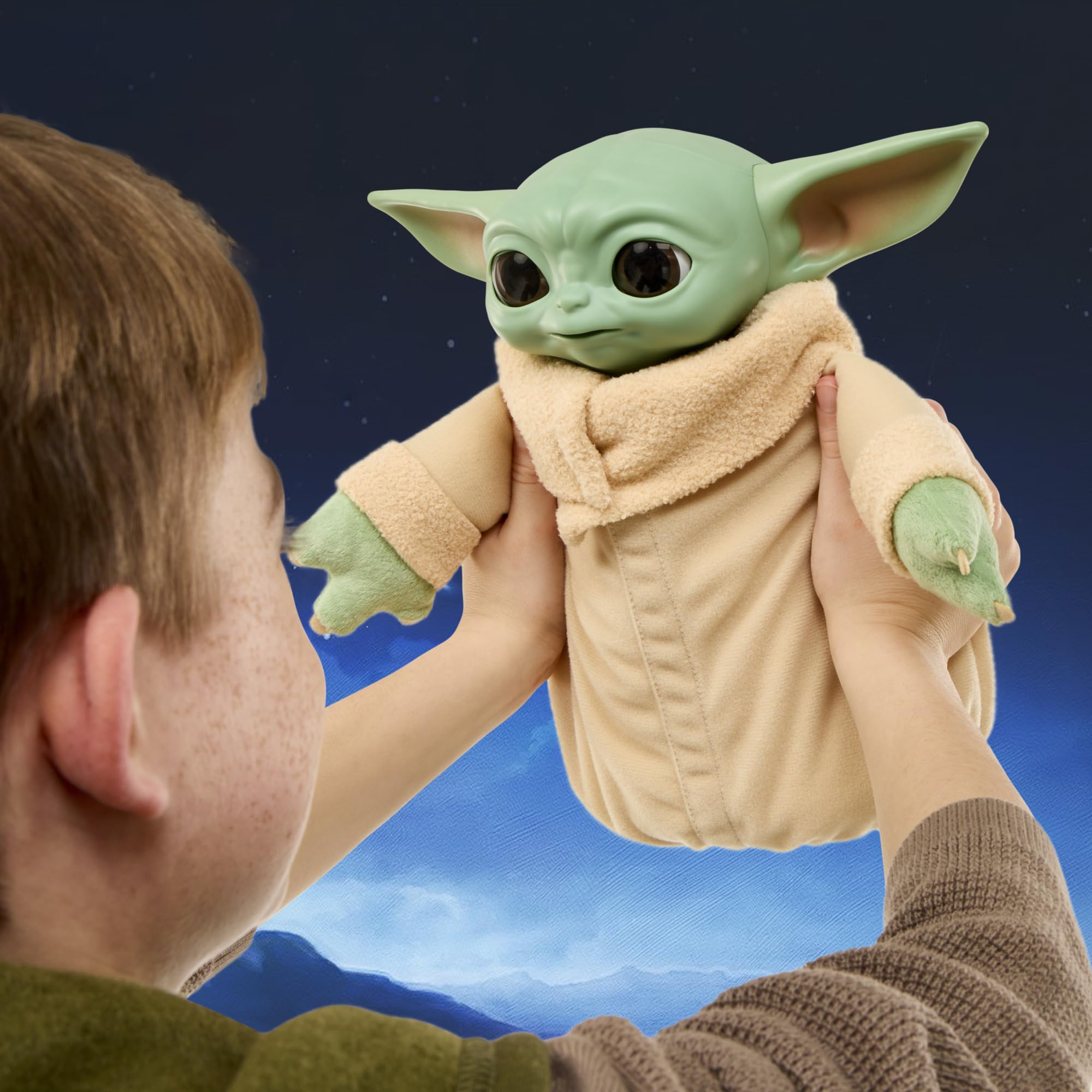 Star Wars The Mandalorian Action-Freund Grogu Baby Yoda 25cm, animatronische Puppe, interaktiv, 50+ Sound-& Actionkombos (/Smyths Toys) für 20€ (-63%)