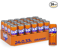 24 Dosen Fanta Orange (24×0,33l)