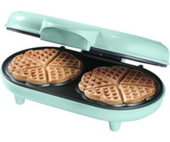 Bestron Doppel-Waffeleisen Herzwaffeln
