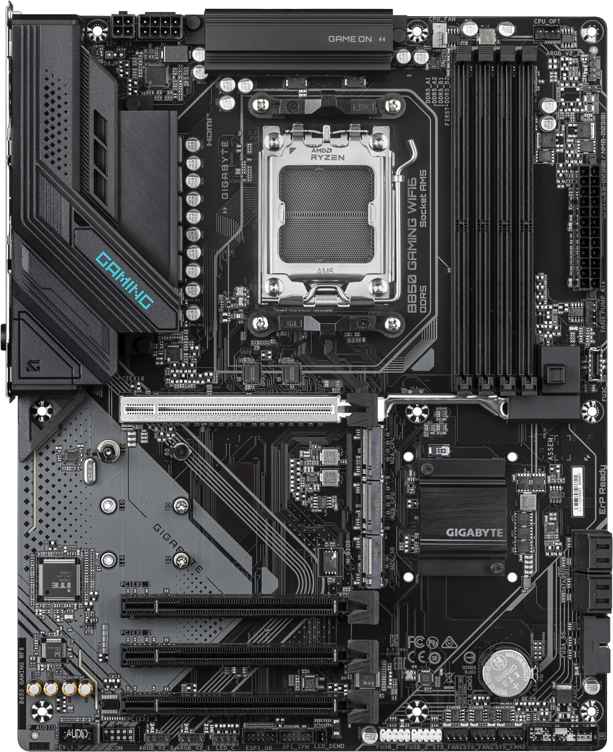 GIGABYTE B850 Gaming WIFI6 (AMD AM5) für 118€ (-18%)