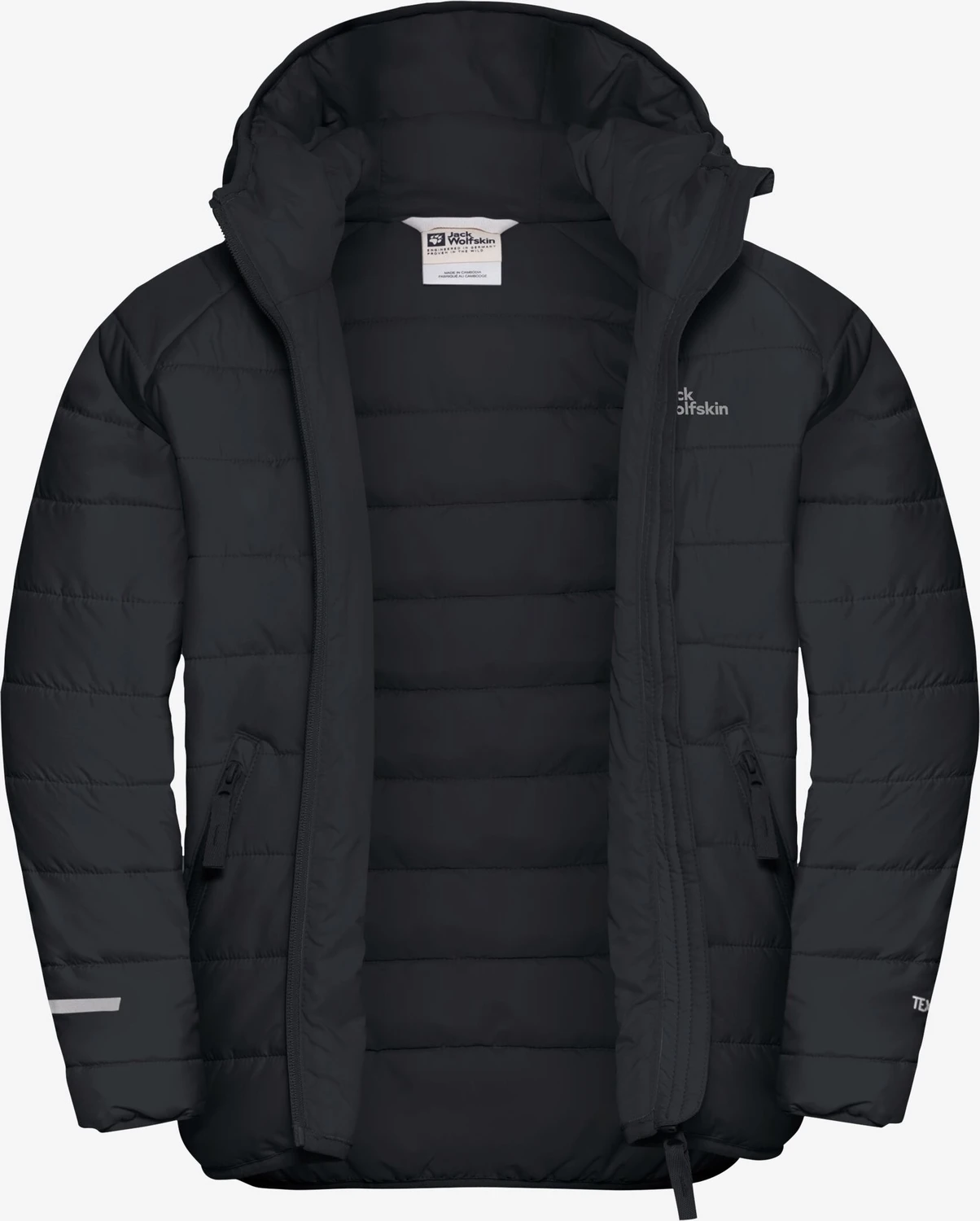 Jack Wolfskin Zenon Funktionsjacke phantom (Junior) für 44€ (-26%)