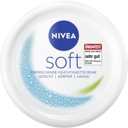 NIVEA Soft erfrischende Feuchtigkeitscreme (200 ml) für 3€ (-31%)