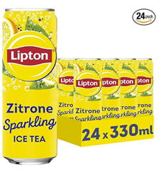 Lipton Ice Tea Sparkling Lemon (24 x 0,33 l)
