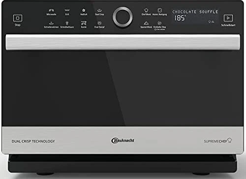 Bauknecht MW 3391 SX Mikrowelle mit Grill/Heißluft/Dampfgarer/Halogengrill für 322€ (-12%)