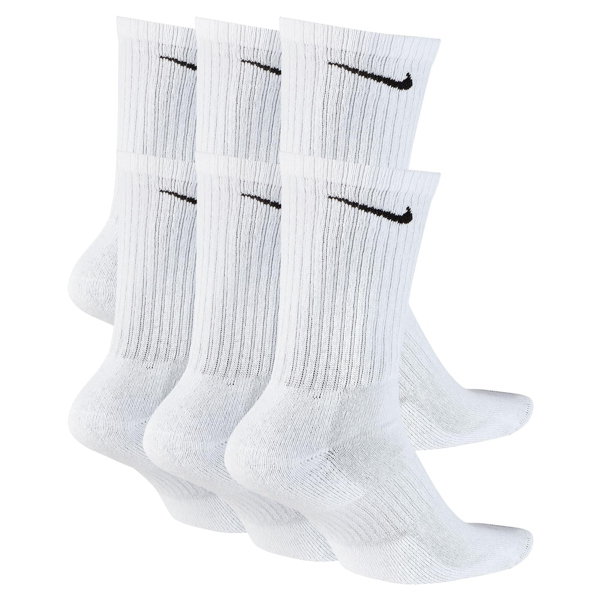 Nike Herren Everyday Cushioned Crew Crew-trainingssocken (6 Paar) | Größe M 38-42 oder L 42-46 für 16€ (-38%)