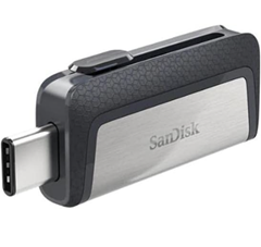 SanDisk Ultra Dual Drive USB-C (64 GB, 150 MB/s, Dual-Anschluss) für 16€ (-21%)