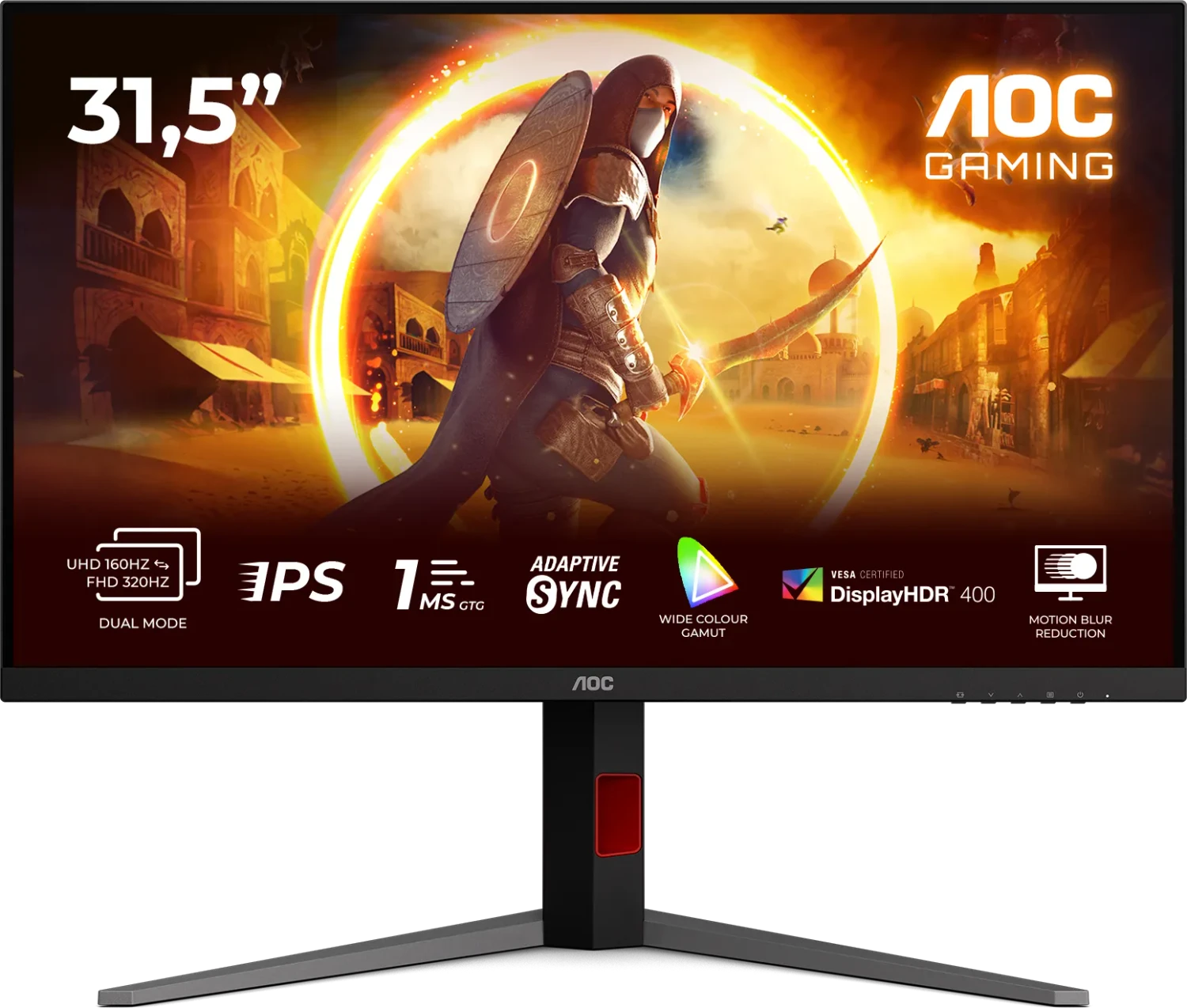 AOC U32G4U, 31.5″ für 342€ (-5%)