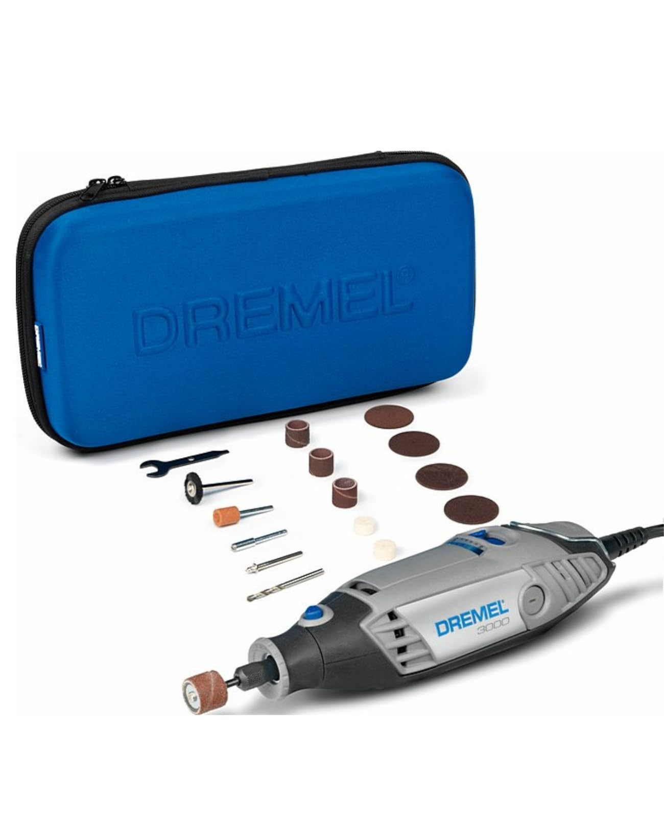 Dremel 3000 Series Elektro-Geradschleifer inkl. Tasche + Zubehör (3000-15) für 38€ (-25%)