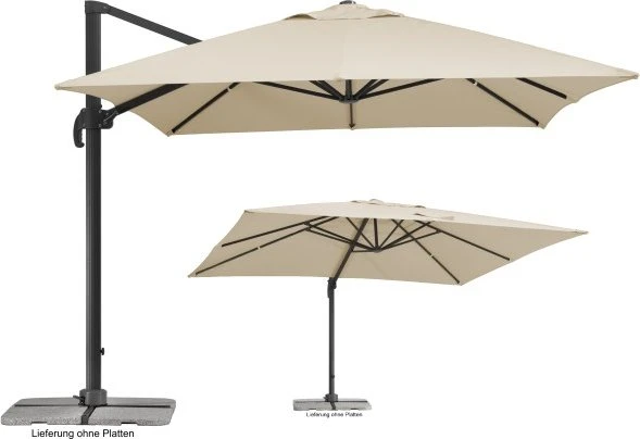 Schneider Rhodos Grande Sonnenschirm 400x300cm natur für 450€ (-10%)